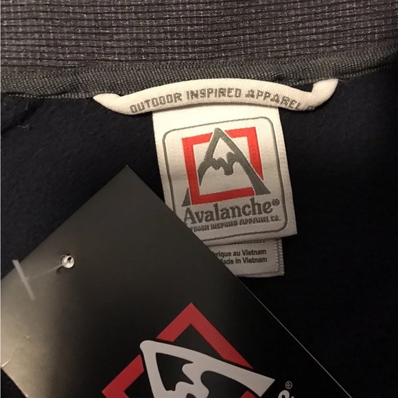 Avalanche Colorblock Softshell Men’s Jacket Blue - Picture 5 of 7